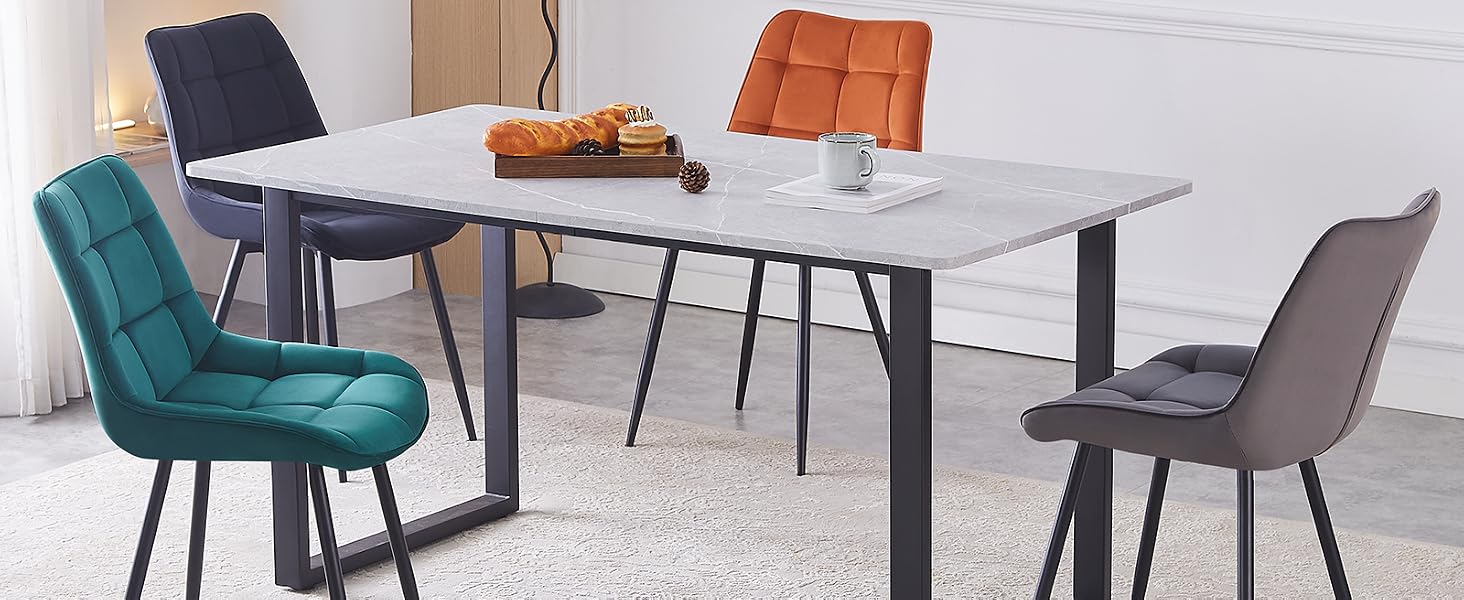 2pcs ORANGE dining chairs