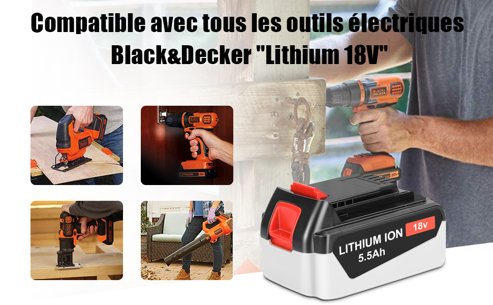 batterie black et decker