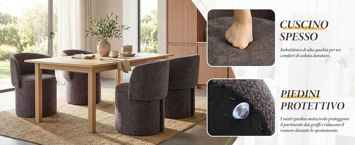 Serie di immagini che mostrano coperture o tappetini protettivi su superfici in moquette in quello che sembra essere un ambiente interno.