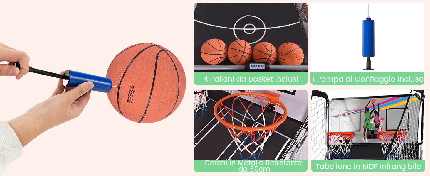 Macchina da Basket GOPLUS