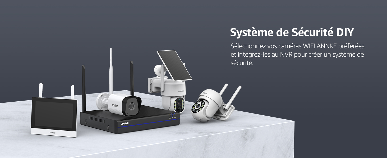 camera surveillance wifi exterieure sans fil annke
