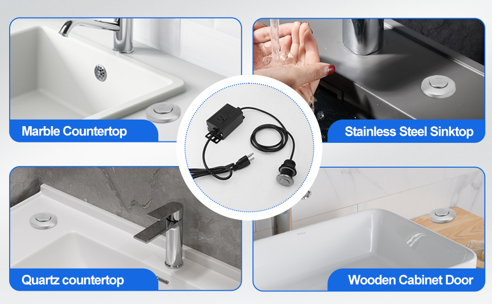 Garbage Disposal Air Switch Kit
