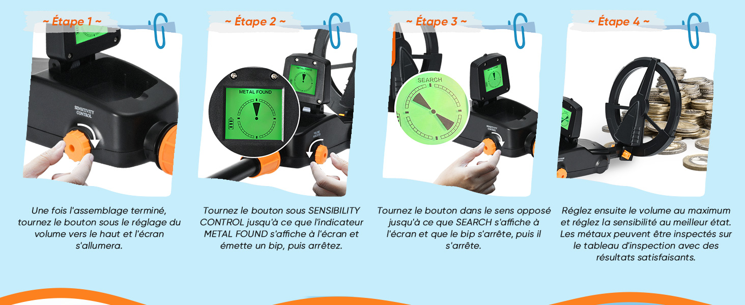 Detecteur de Metaux Enfants