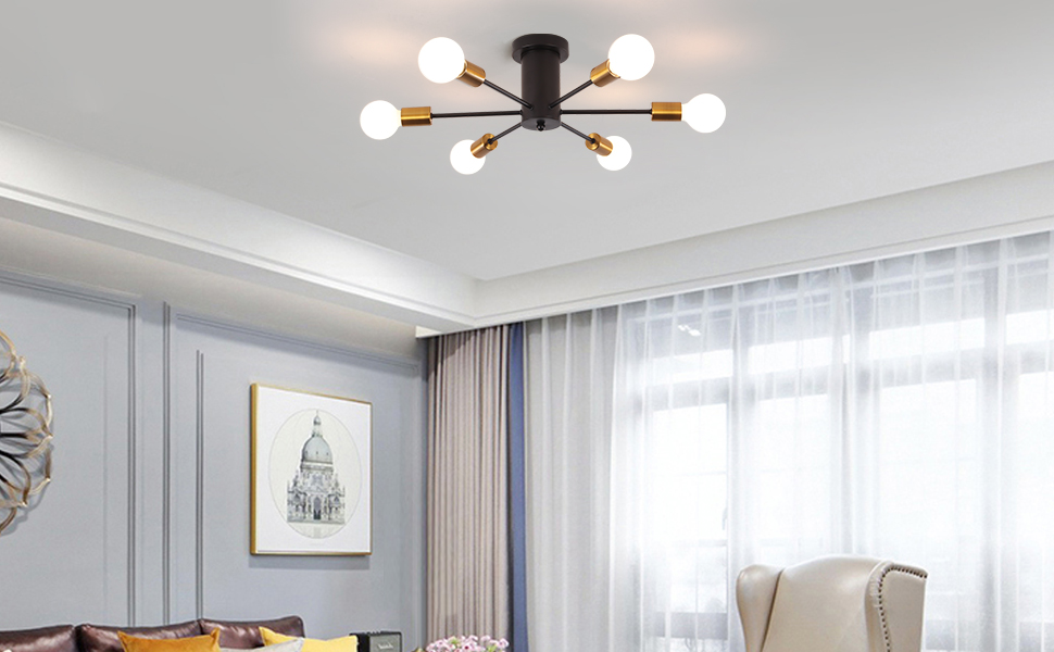 sputnik ceiling light