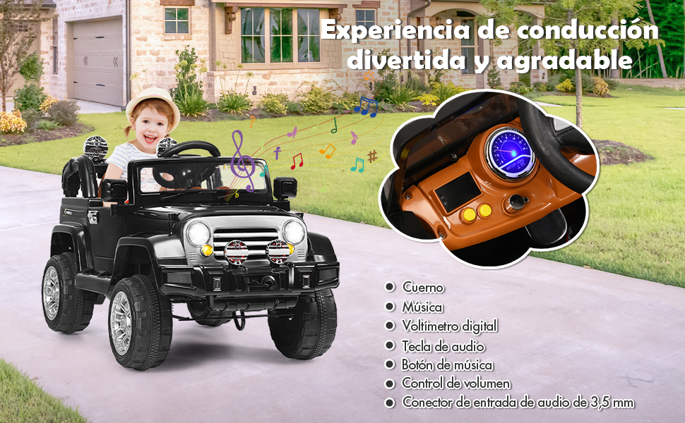 Coche electico Jeep 12V