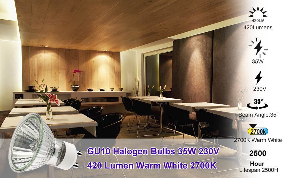 GU10 35W HALOGEN