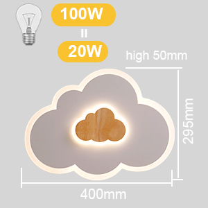 Dimensions de la lampe : 500 mm de longueur x 369 mm de largeur x 50 mm de hauteur.