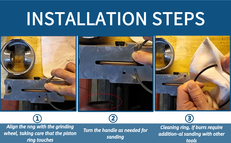 Piston Ring End Cap Filer Tool