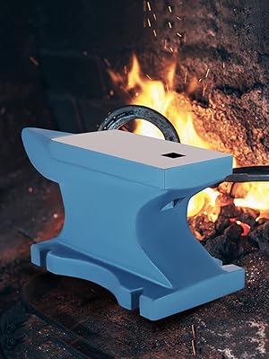 VEVOR Enclume En Fonte Enclume Bleue 55 Lb Pour Les Forgerons/riveter/former Du Métal 14 Enclume en Fer de 24,9 kg