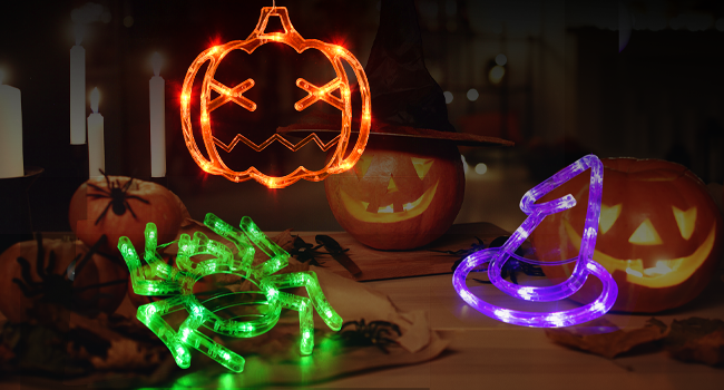 lumières d'Halloween