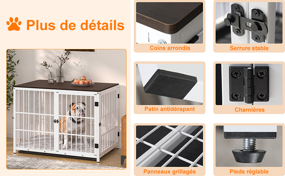 Cage pour chien