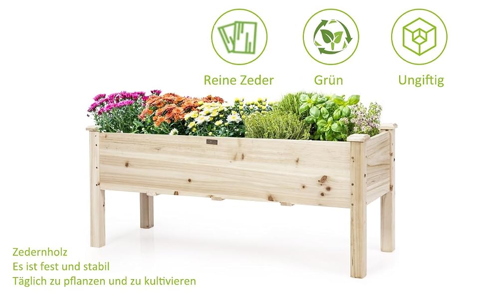 erhöhter pflanzkasten bausatz