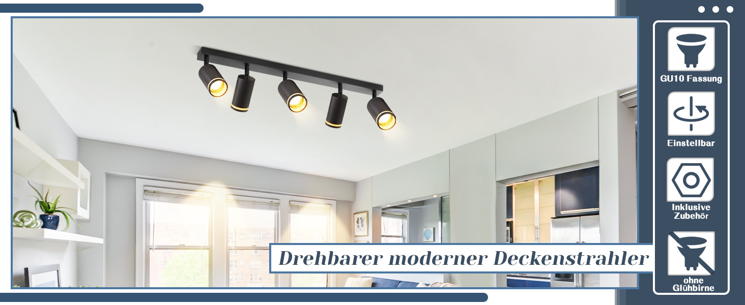modern deckenstrahler