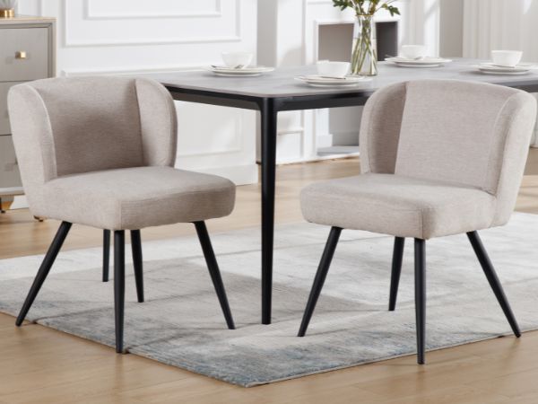 chaise salle a manger pied metal