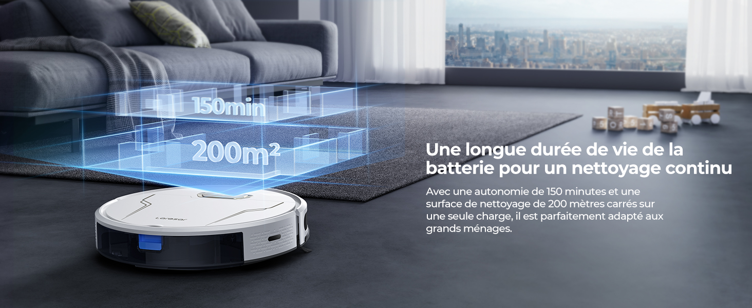 LARESAR EVOL 3S aspirateur laveur robot