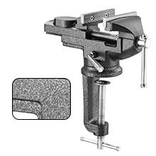 Tornillo de Banco Mordazas Universal 70 mm