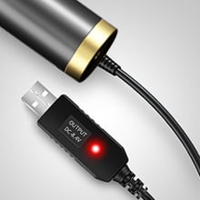 Charge indicator light