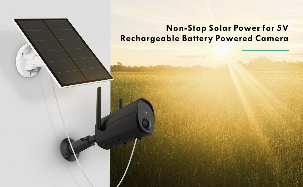 Panneaux solaires 5V