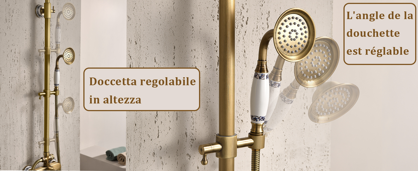 Colonna Doccia Retro