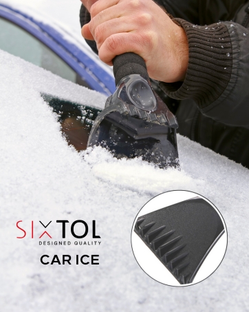 ice scraper, car accessories, good visibility, road safety, light, comfortable handle
