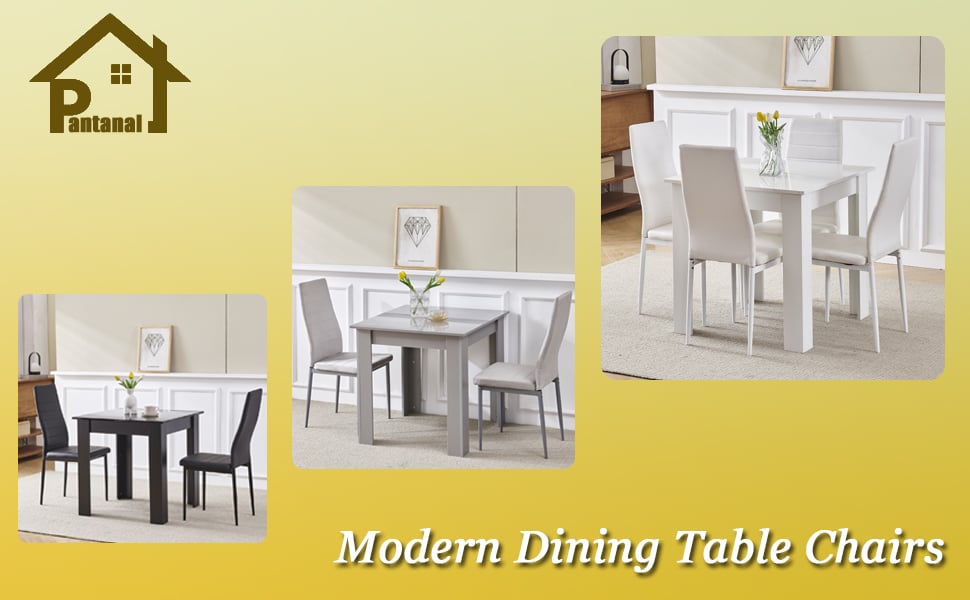 75cm Dining Table with Dining Chairs Set