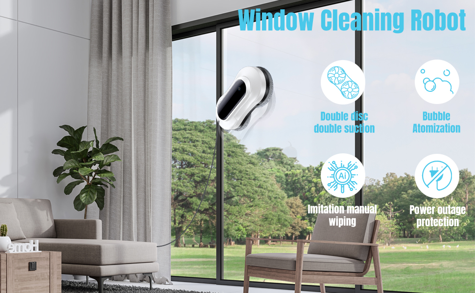 Robot inteligente de limpieza de ventanas