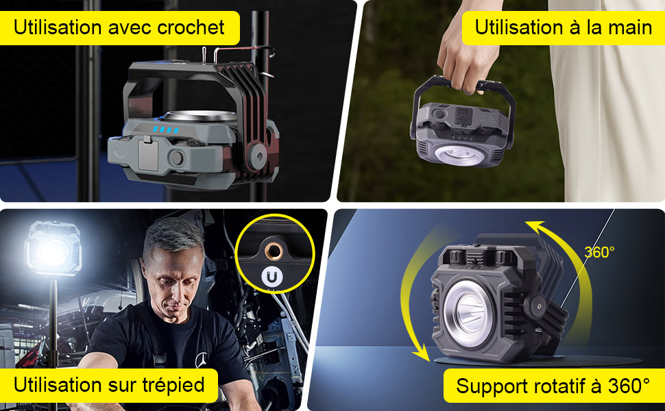 proyector LED recargable