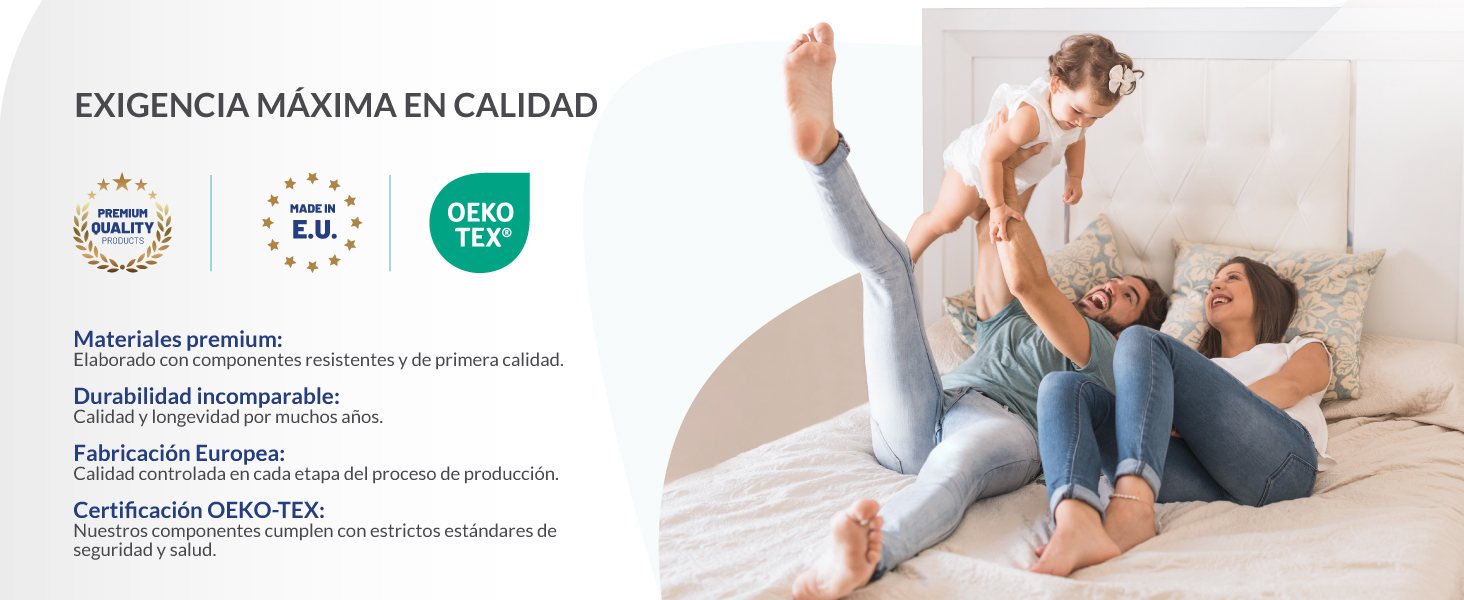 Exigencia máxima en calidad