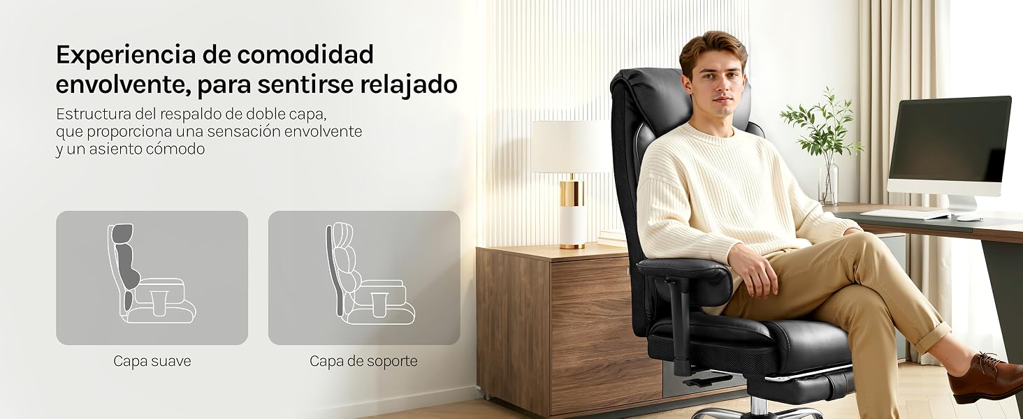 Serie de imágenes que muestran escenarios de uso de computadoras portátiles en entornos de oficina doméstica, con configuraciones de escritorio con computadoras y entornos de trabajo.