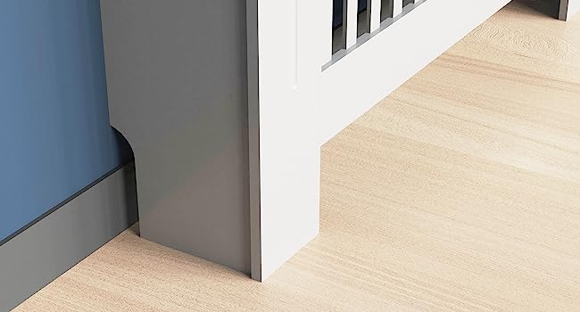 Heizkörperverkleidung Weiß Abdeckung Holz