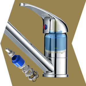 a picture of a faucet and a water tap.