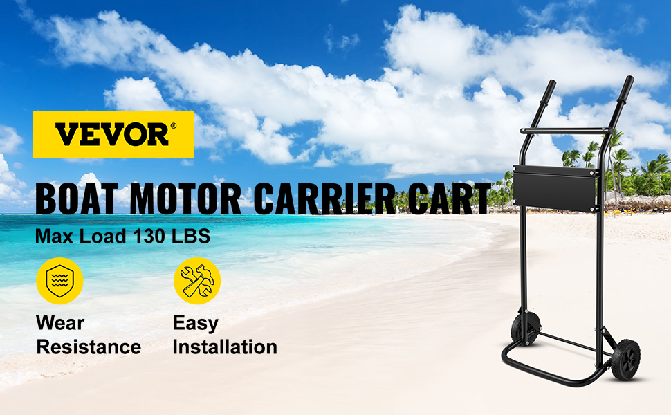 VEVOR Chariot Pour Moteur Hors-Bord Chariot De Transport Moteur De Bateau 59 Kg 13 chariot hors-bord