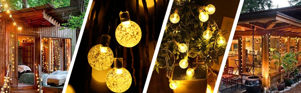 guirlande lumineuse exterieure solaire