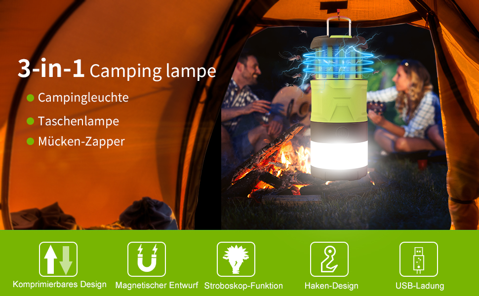 Lámpara de camping