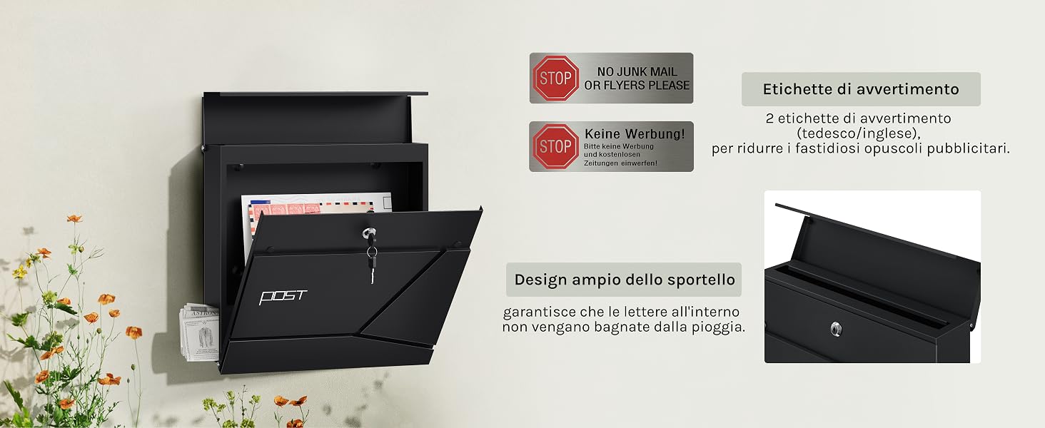 Cassetta postale WOLTU
