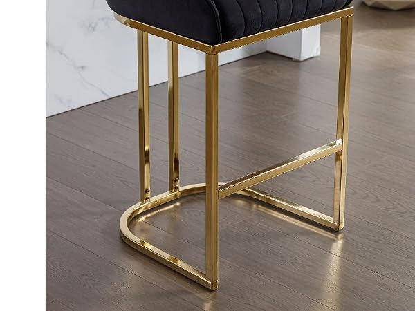 chaise bar velours