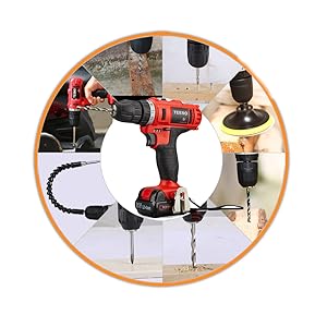 Les perceuses électriques sont utilisées pour différents travaux.