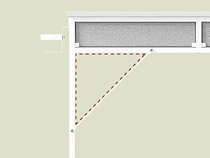 Diseño de diseño que muestra varios paneles con elementos blancos y grises, que parecen ser parte de una plantilla o diseño de maqueta.