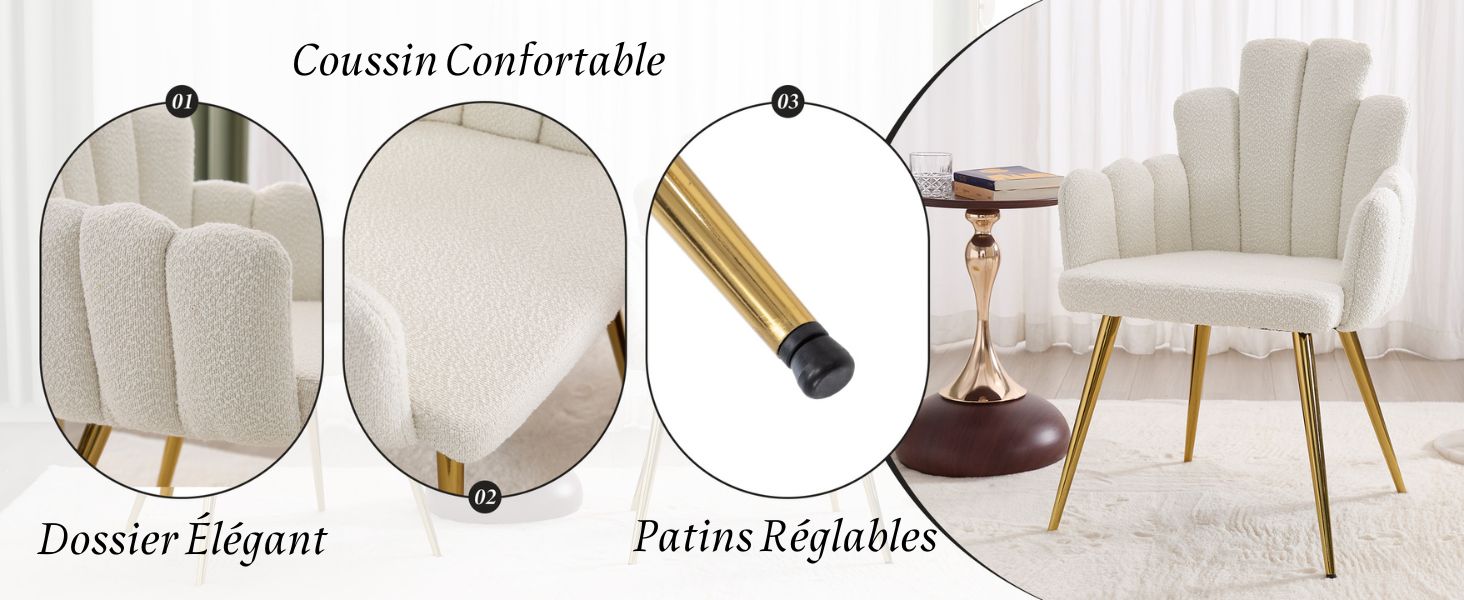 chaise de cuisine lot de 2