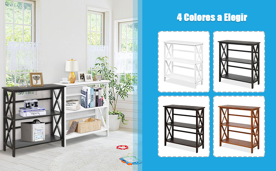 Mesa Auxiliar de 3 Niveles