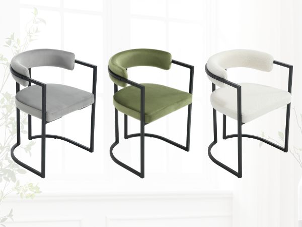 chaise fausse fourrure