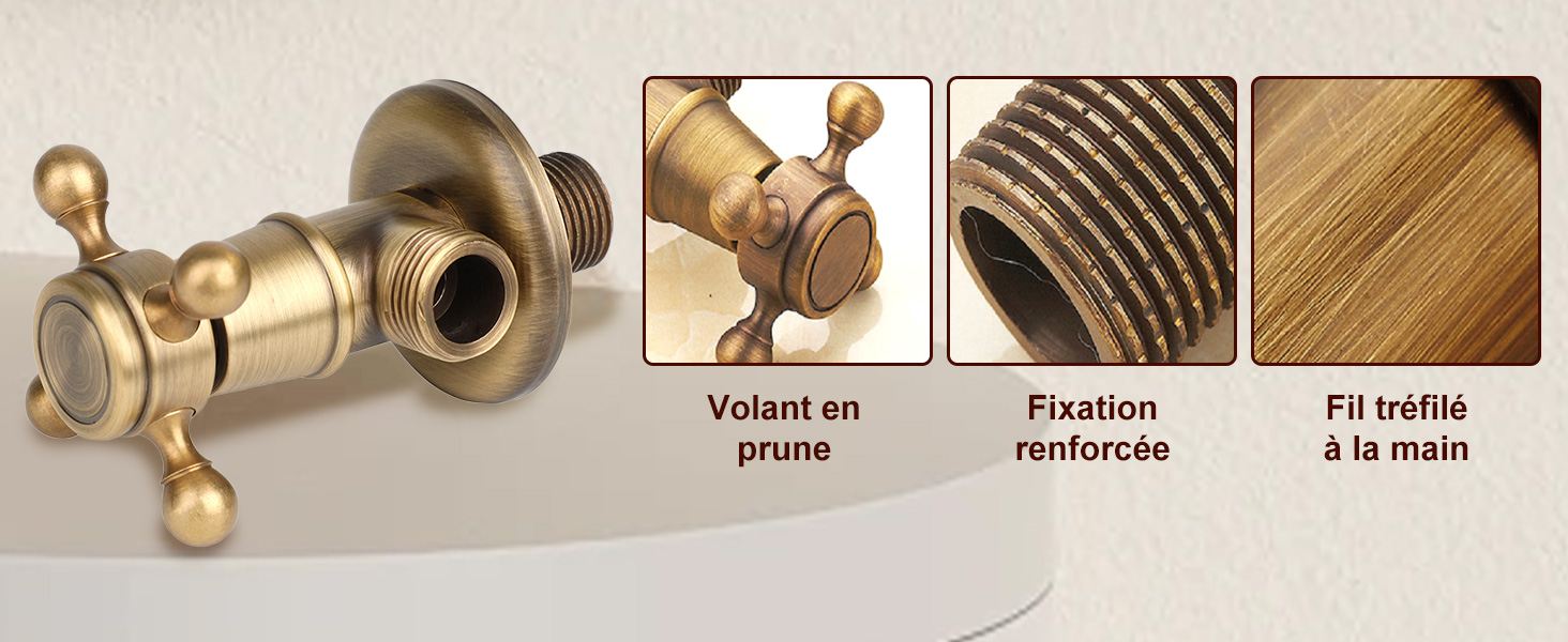 Vanne Triangulaire En Laiton