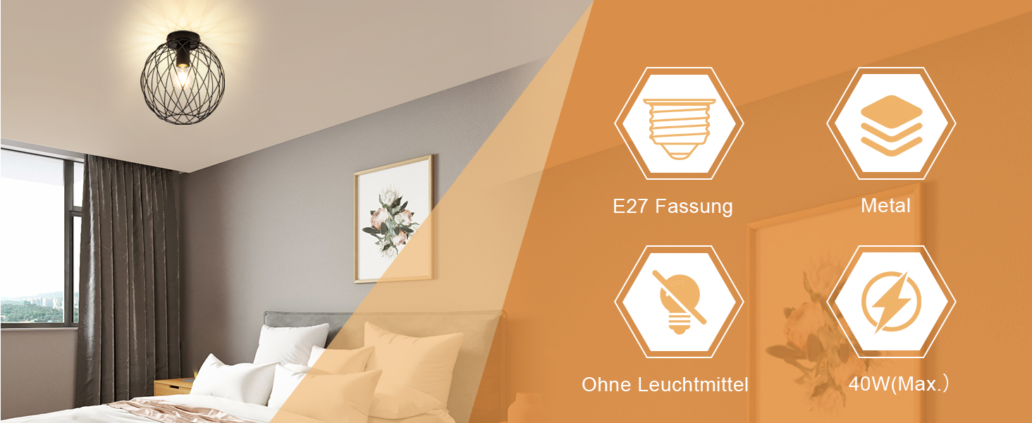 deckenlampe e27