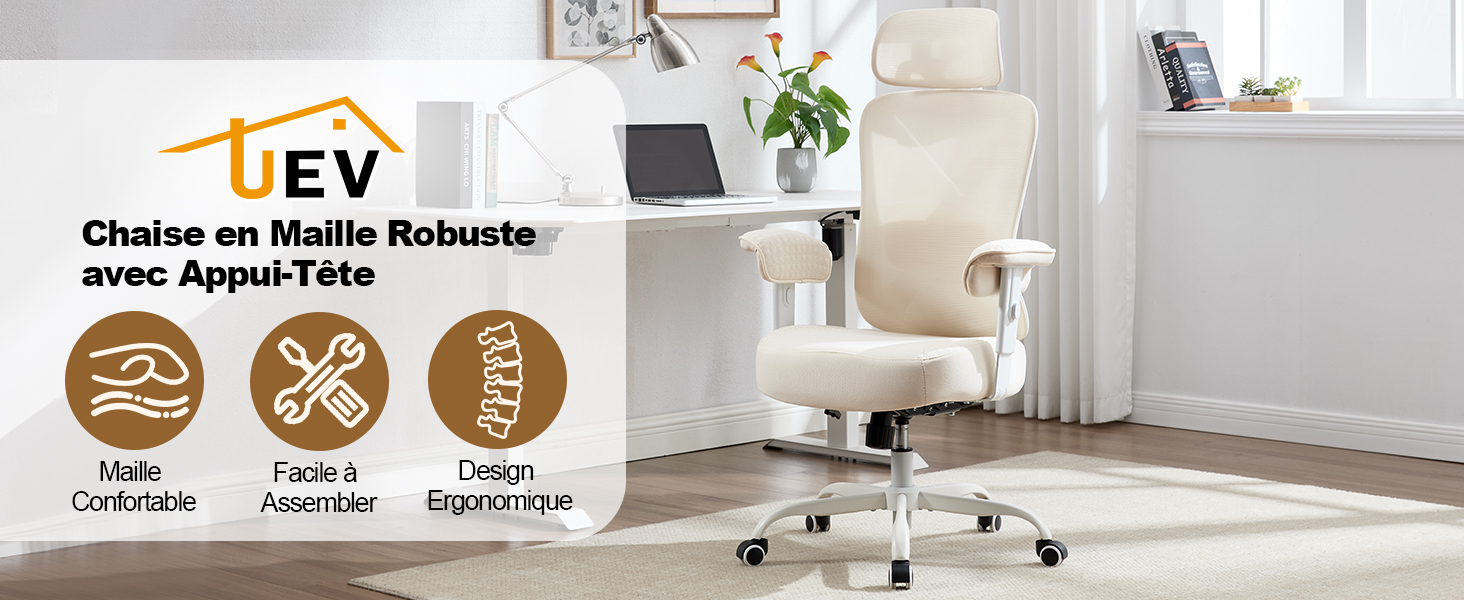 Chaise de Bureau Ergonomique