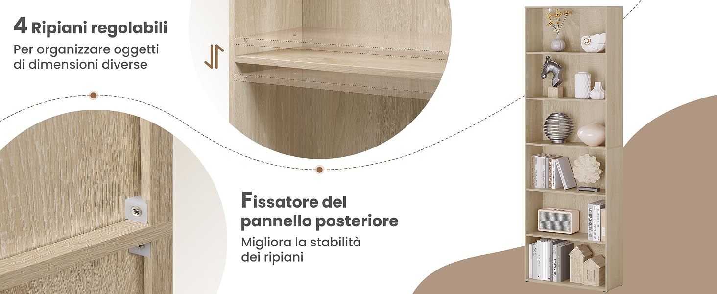 Schema tecnico che mostra le istruzioni per il montaggio a parete con più fasi e misure di installazione, con schema di colori beige.