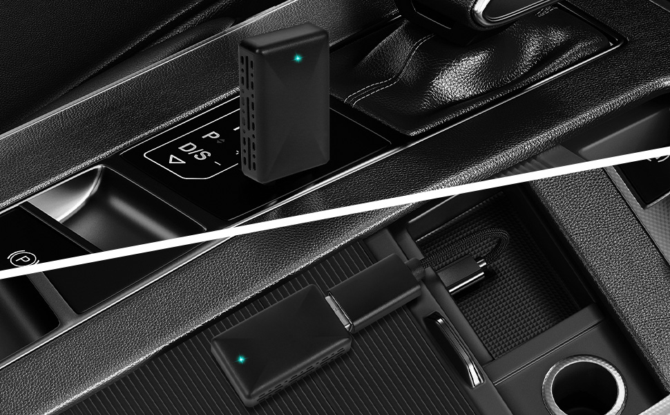 Adaptateur sans Fil pour CarPlay et Android Auto