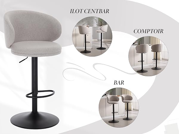 tabourets haut
