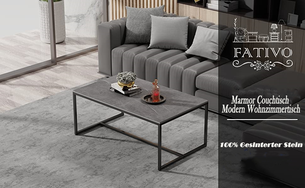 Marmor Couchtisch