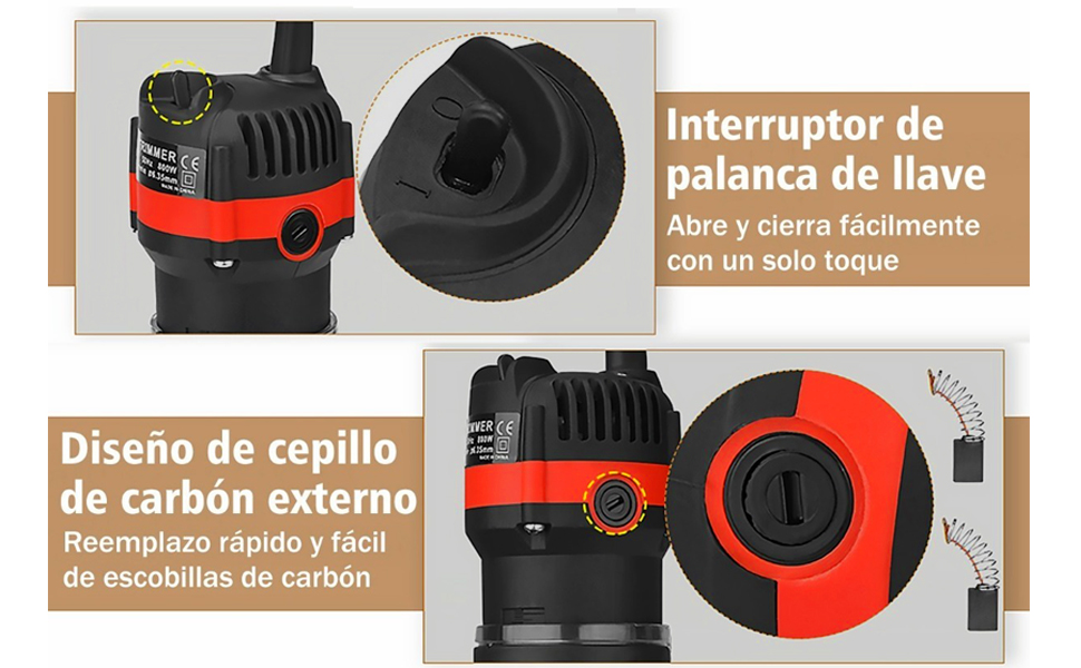 router madera