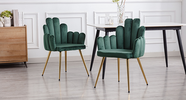 chaise avec accoudoirs